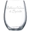 Custom 14.75 Oz. Stemless Wine Glass, Price/piece