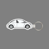 Key Ring & Punch Tag - Volkswagen Beetle Car