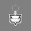Custom Key Ring & Punch Tag - Triangular Banner, Price/piece
