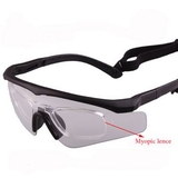 Custom Anti-fog OTG Frame Safety Glasses, 5 4/5