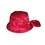 Custom Polyester Folding Bucket Hat w/Pouch, 10.2" Diameter, Price/piece