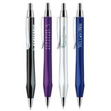 Custom Metal Pen, Ballpoint pen, Click action, Blue ink refill optional, 5.25