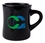 Custom 10 Oz., Vitrified Cancun Diner Mug (Black), Price/piece