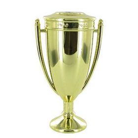 Blank Gold Metal Cup W/Lid (5 1/4")(Without Base)