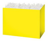 Custom Yellow Large Basket Box, 10 1/4