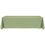 8' Blank Solid Color Polyester Table Throw - Sage, Price/piece