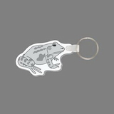 Custom Key Ring & Punch Tag W/ Tab - Frog