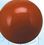 Custom 16" Inflatable Solid Brown Beach Ball, Price/piece