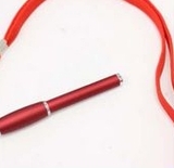 Custom Mini Red Pen with Lanyard