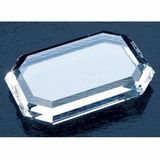 Custom Rectangle Crystal Paperweight (Screened)