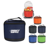 Custom Cans-To-Go Round Cooler Bag, 6 1/4