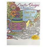 Custom Creative Designs For Relaxation & Fun Adult Coloring Book, 8 1/2