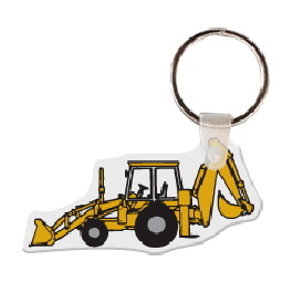 Custom Excavator Key Tag