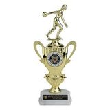 Custom Sports Trophy w/Riser & 2