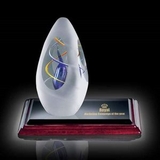 Custom Albion Sagittarius Art Glass Award