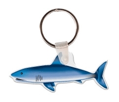 Custom Shark Animal Key Tag
