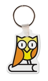 Custom Owl 2 Animal Key Tag