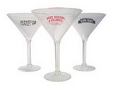 Custom Acrylic Martini Glasses - Logo'd (10 Oz.)