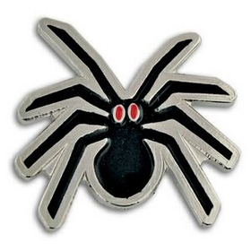 Blank Halloween Spider Lapel Pin, 1" L