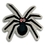 Blank Halloween Spider Lapel Pin, 1" L, Price/piece