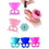 Custom Silicone Wearable Nail Polish Bottle Holder, 2" W x 2 11/20" H, Price/piece