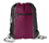 Triad Drawcord Bag, 210D Oxford, 14.5" W x 17.5" H - Custom, Price/each