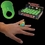 Blank Green Jelly LED Ring, Price/piece