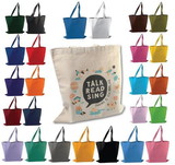Custom Canvas Promotional Tote Bag, 15