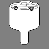 Custom Hand Held Fan W/ GTO Car, 7 1/2