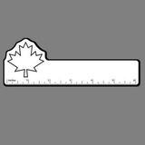 Custom Leaf (Maple-Outline) 6 Inch Ruler