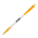 Custom Translucent Retractable Click Action Pen