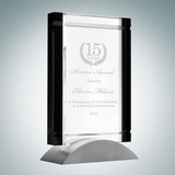 Custom Black Deco Award (Aluminum Base), 7 3/4