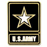 Blank Die Struck Brass Military - U.S. Army Lapel Pin
