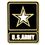 Blank Die Struck Brass Military - U.S. Army Lapel Pin, Price/piece
