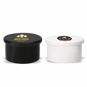 12 oz. Advertising Ceramic Jar with Lid, Personalised Mason Jar, Custom Mason Jar, 2.5" H x 4.25" Diameter x 4.25" Diameter