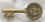 Custom Series 3650 Economical Antique Brass Lapel Pin (Up to 3/4"), Price/piece