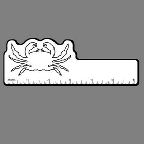 Custom Crab (Up) 6 Inch Ruler