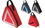 Custom Triangle Safety Bag, 10" L x 10" W x 3" H, Price/piece