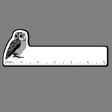 Custom Bird (Owl, 3/4 View) 6 Inch Ruler