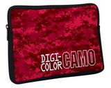 Custom DigiColor Camo Netbook Laptop Sleeve - 4 Color Process (10 1/4