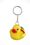 Custom Rubber Mini Rainbow Duck Key Chain, 2" L X 2" W X 1 1/2" H, Price/piece