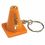 Custom Light Up Safety Cone Key Tag, Price/piece