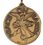 Custom Peace On Earth Ornament/ Medallion (Angel W/ Horn) Brass or Nickel, Price/piece