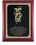 Blank Rosewood Piano Finish Plaque w/Engraving Plate & Florentine Border 9"x12", Price/piece
