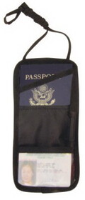 Custom Boarding Pass & Id Pouch / Trade Show Badge Holder