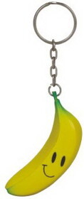 Blank Banana Stress Reliever Keychain