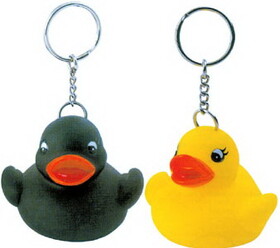 Blank Mini Rubber Duck Keychain