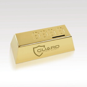 Custom Visions KW-S2357 Gold Ingot Bank