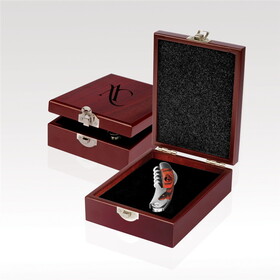 Custom Visions SDAW154 Unwine III Multi-Purpose Corkscrew with Cherry-Finished Wood Box