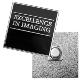 Custom EMT ISEM5 Lapel Pin Die Struck with Soft Enamel & Magnet Backing (1/2")